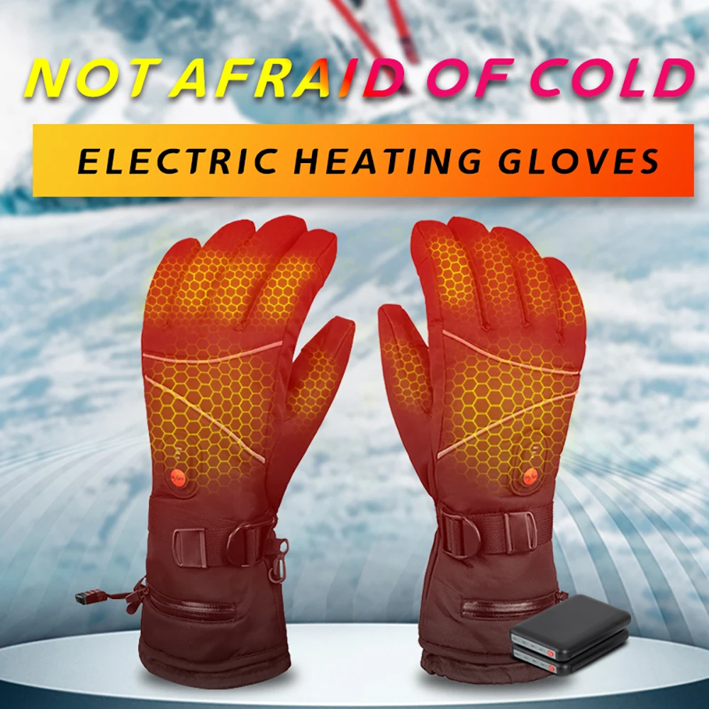 Men Winter Thermal Heating Gloves Waterproof Outdoor Sports Running Camping Ski Motorcycle Warm Touch Screen Gloves Full Fingers
Men Winter Thermal Heating Gloves Waterproof Outdoor Sports Running Camping Ski Motorcycle Warm Touch Screen Gloves Full Fingers