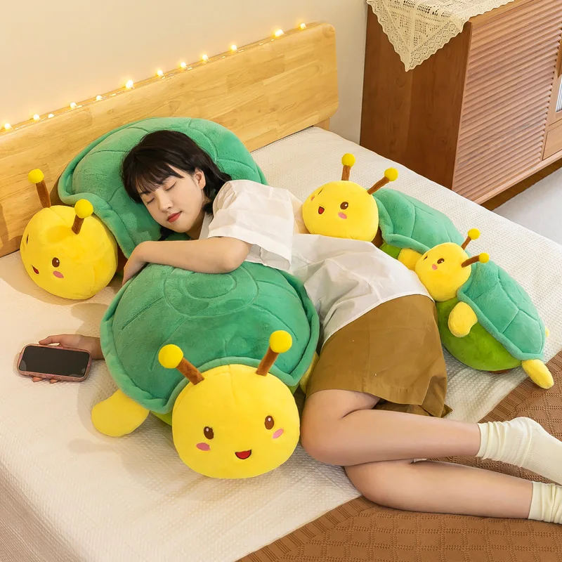 Zqswkl 40/55/65cm Cartoon Transformation Animal Turtle Honey Plush Doll Children's Comfort Doll Sleeping Pillow
Zqswkl 40/55/65cm Cartoon Transformation Animal Turtle Honey Plush Doll Children's Comfort Doll Sleeping Pillow