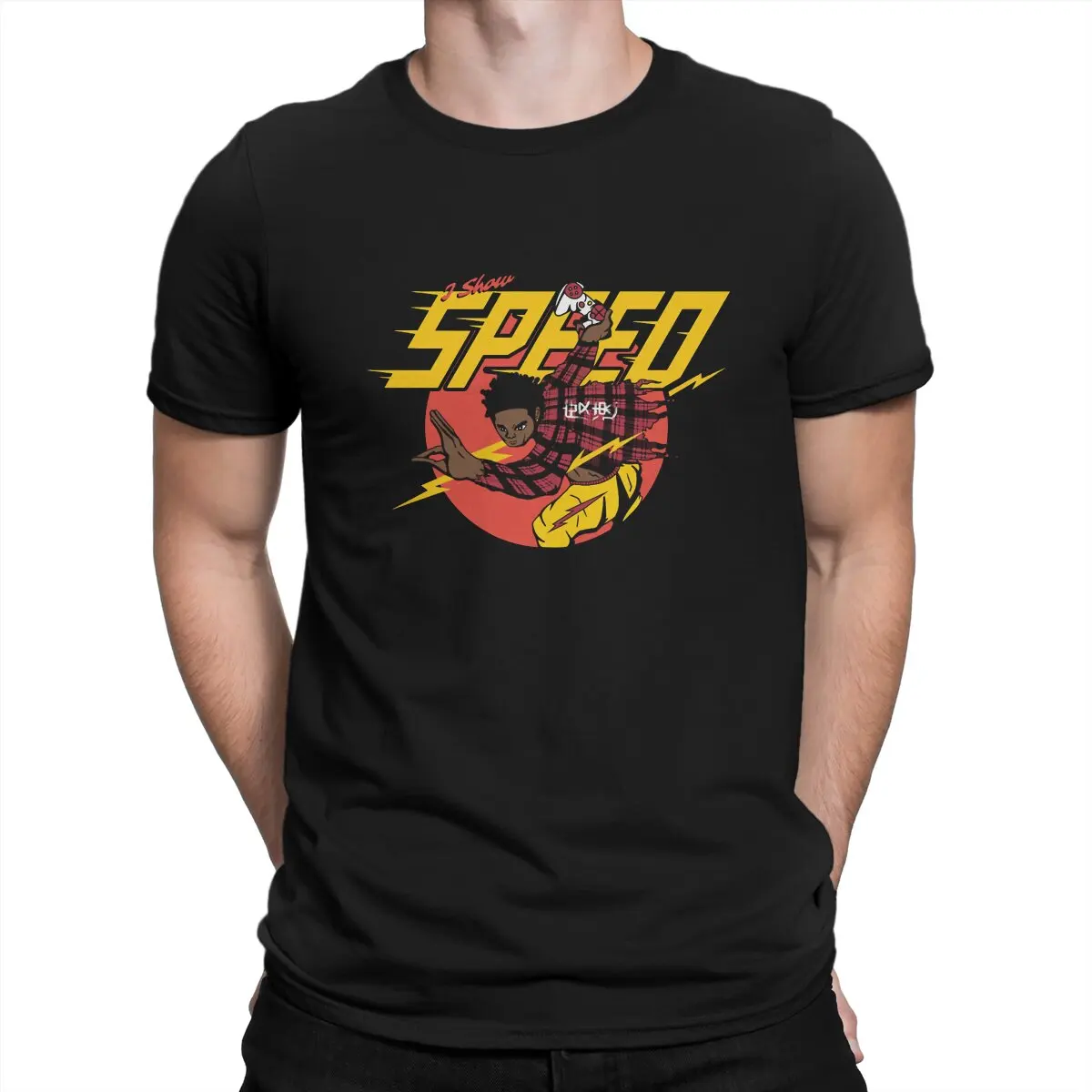 Men's T-Shirt IShowSpeed Funny 100% Cotton Tee Shirt Short Sleeve Live Host And Rapper T Shirts Round Neck Tops Birthday Present
Men's T-Shirt IShowSpeed Funny 100% Cotton Tee Shirt Short Sleeve Live Host And Rapper T Shirts Round Neck Tops Birthday Present