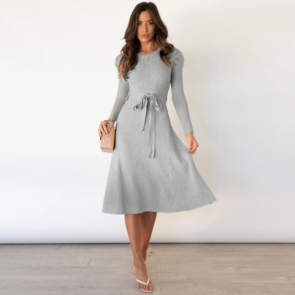 Fashion Puff Long Sleeves Women Dress 2022 Spring Work Office Clothes New Arrival Dress for Women Student Girl Sweet Belt Slim
Fashion Puff Long Sleeves Women Dress 2022 Spring Work Office Clothes New Arrival Dress for Women Student Girl Sweet Belt Slim