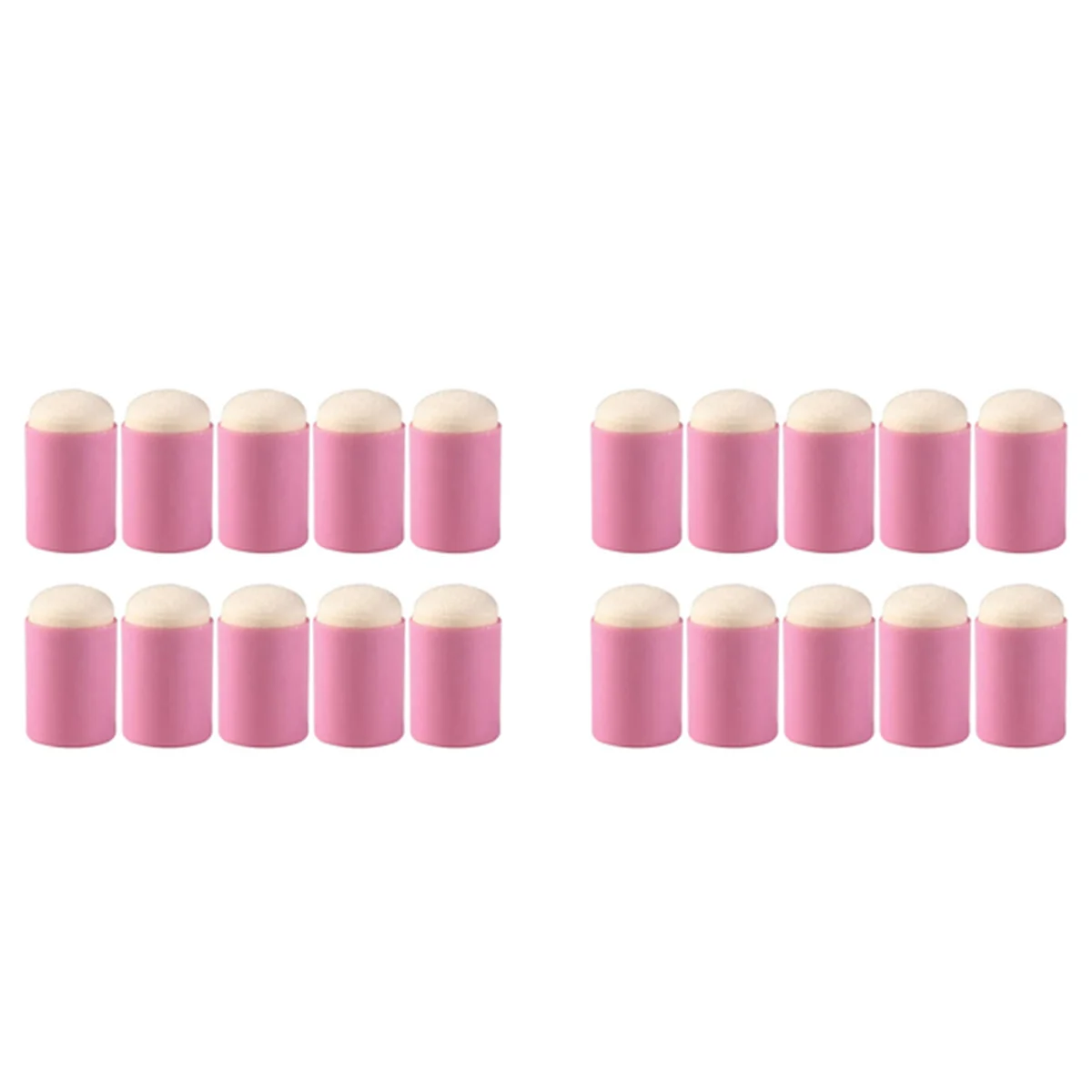 20Pcs Finger Sponge Daubers Painting Ink Pad Stamping Brush Case Art Tool with Box Scrapbooking DIY Crafts Pink
20Pcs Finger Sponge Daubers Painting Ink Pad Stamping Brush Case Art Tool with Box Scrapbooking DIY Crafts Pink