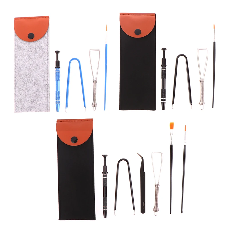 Набор инструментов для чистки клавиатуры, металлический съемник клавиш, держатель стержня, съемник, ручка со смазкой, щетка для смазки с сумкой для хранения, 1 комплект
Набор инструментов для чистки клавиатуры, металлический съемник клавиш, держатель стержня, съемник, ручка со смазкой, щетка для смазки с сумкой для хранения, 1 комплект