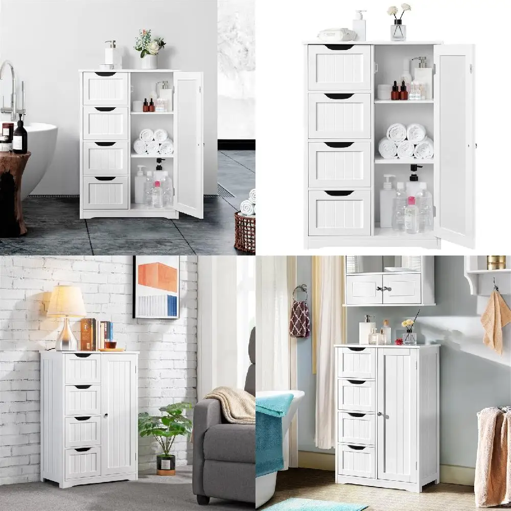 Splendid White Freestanding Floor Cabinet Collection with Smart Storage Organizer, Perfect to Keep your Room Organized.
Splendid White Freestanding Floor Cabinet Collection with Smart Storage Organizer, Perfect to Keep your Room Organized.