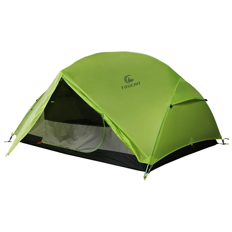 TOUCAN outdoor double layer camping tent mosquito net accommodate 1-2 people
TOUCAN outdoor double layer camping tent mosquito net accommodate 1-2 people