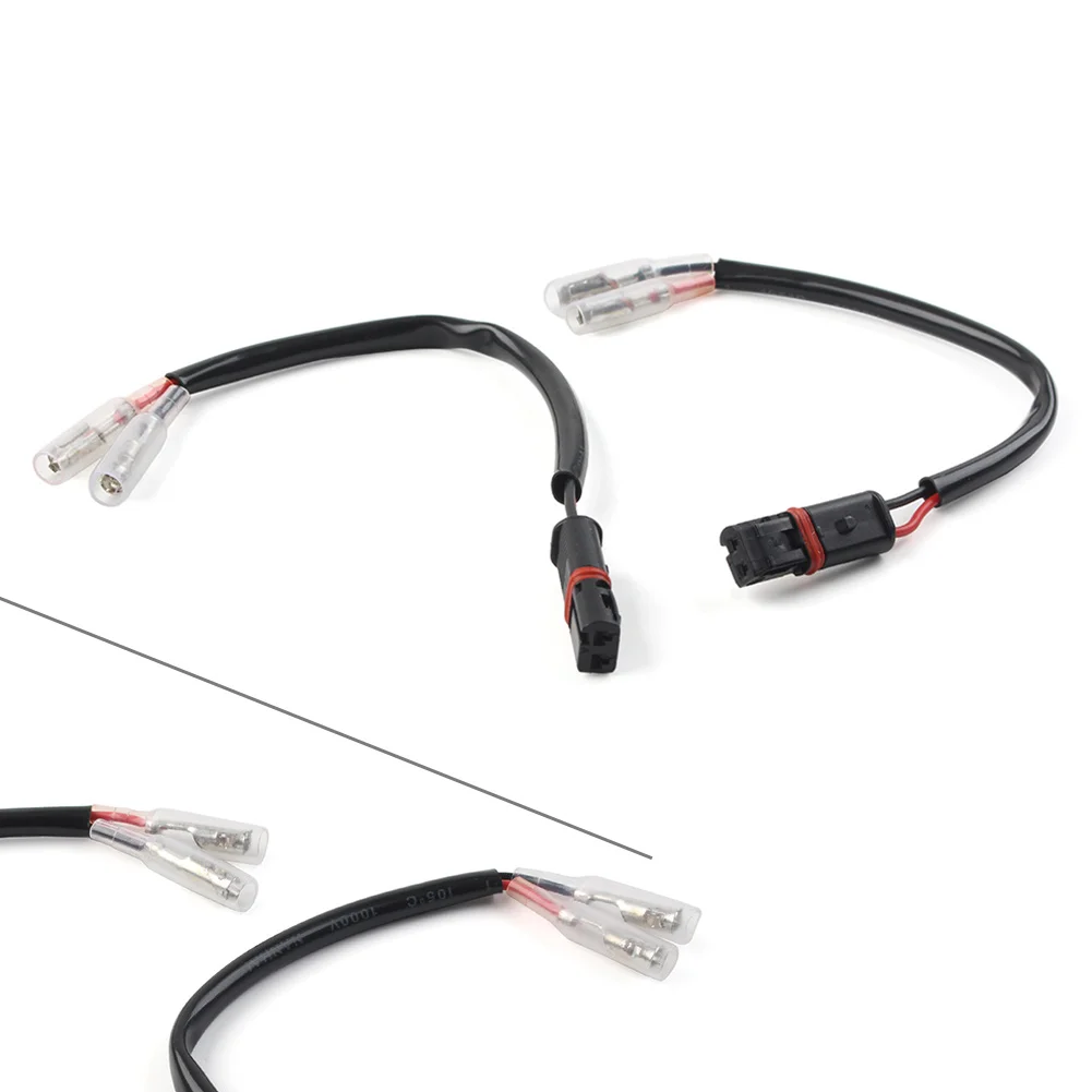 1 Pair Motorcycle Turn Signal Wire Adapter Plug Connector For BMW S1000RR S1000XR R850GS R1200GS R1100GS G310R F800GS F750GS
1 Pair Motorcycle Turn Signal Wire Adapter Plug Connector For BMW S1000RR S1000XR R850GS R1200GS R1100GS G310R F800GS F750GS