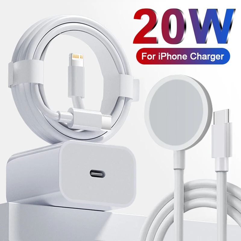 Original PD 20W Fast Charger For iPhone 14 13 12 11 Pro Max Magnetic Wireless Charging X XS XR 7 8 Plus SE USB-C Lightning Cable
Original PD 20W Fast Charger For iPhone 14 13 12 11 Pro Max Magnetic Wireless Charging X XS XR 7 8 Plus SE USB-C Lightning Cable