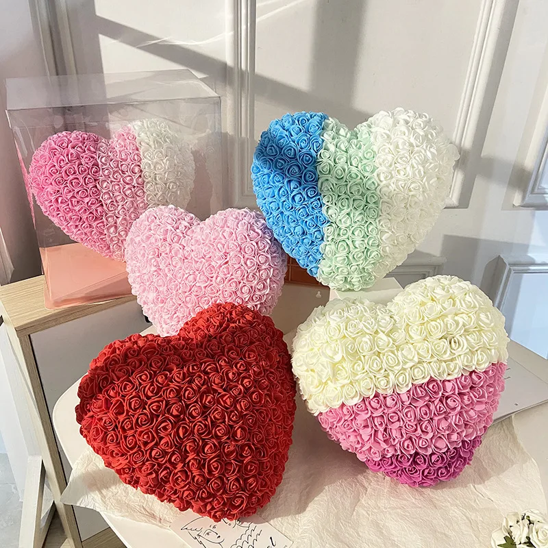 40cm LOVE Heart Rose Artificial Flowers PE Roses Valentine's Day Gifts Romantic Wedding Decoration Birthday Christmas Present
40cm LOVE Heart Rose Artificial Flowers PE Roses Valentine's Day Gifts Romantic Wedding Decoration Birthday Christmas Present