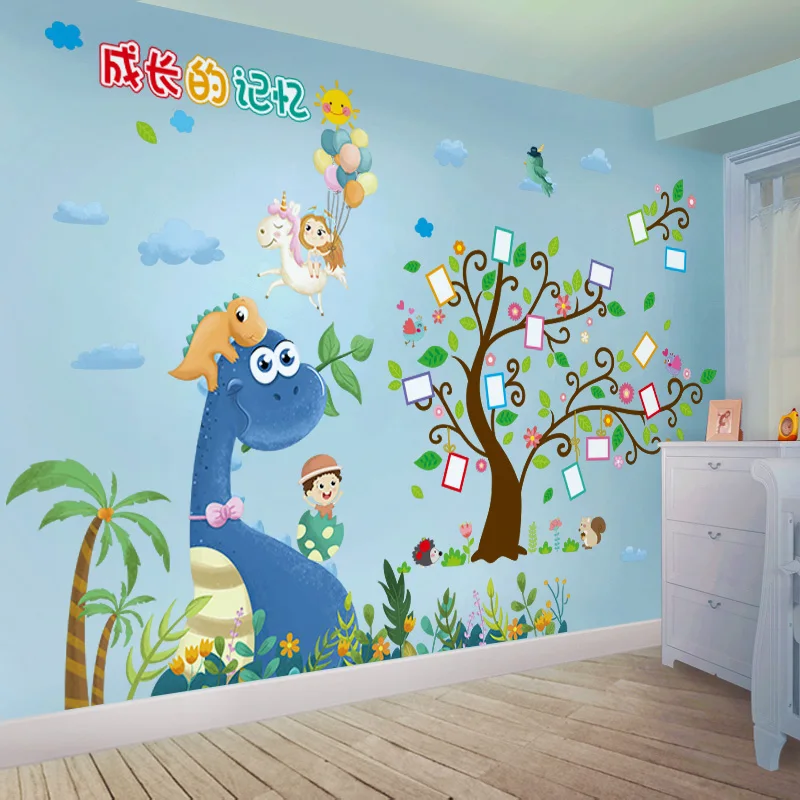 Family Tree Wall Stickers Vinyl DIY Dinosaur Animals Wall Decals for Kids Rooms Baby Bedroom Children Nursery Home Decoration
Family Tree Wall Stickers Vinyl DIY Dinosaur Animals Wall Decals for Kids Rooms Baby Bedroom Children Nursery Home Decoration