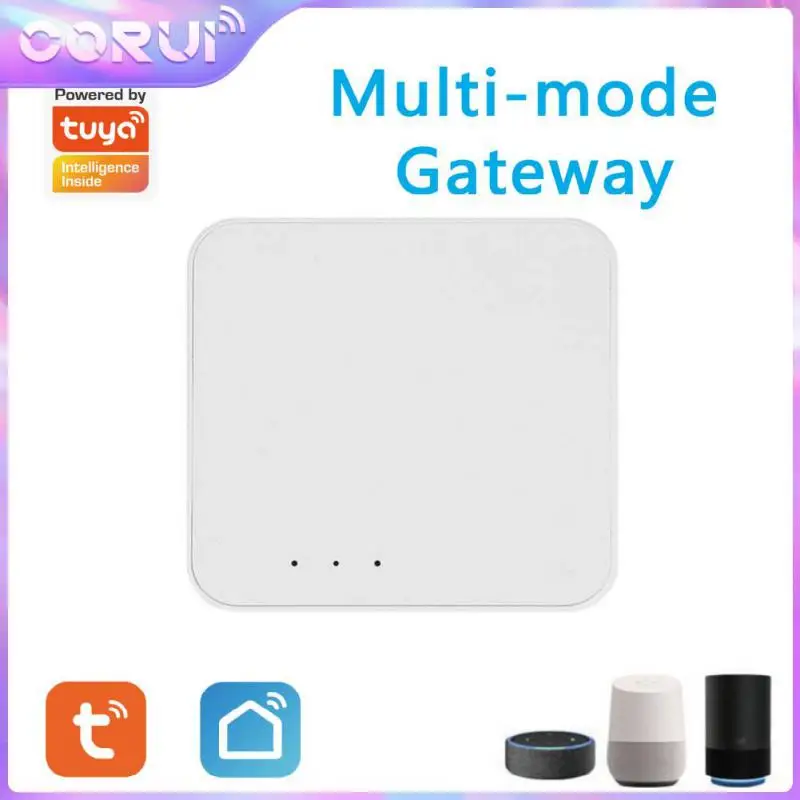 Corui Tuya Multi-mode Gateway Zigbee3.0 Wireless Gateway Hub Bluetooth-compatible+WiFi Multi-protocol Communication Gateway
Corui Tuya Multi-mode Gateway Zigbee3.0 Wireless Gateway Hub Bluetooth-compatible+WiFi Multi-protocol Communication Gateway