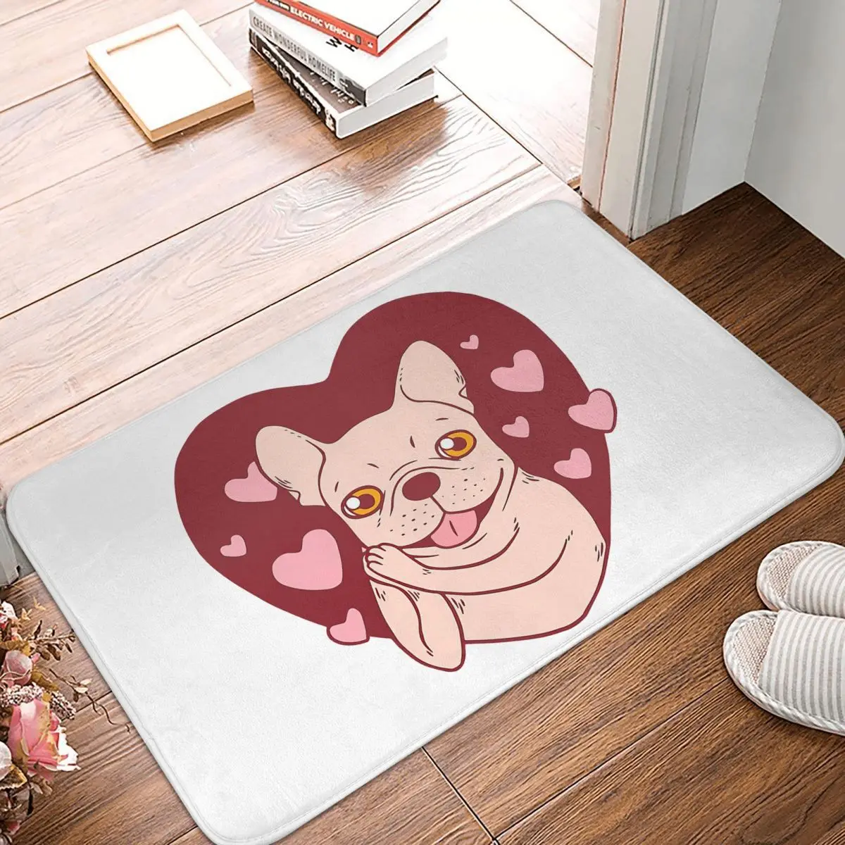 French Bulldog Doormat Rug carpet Mat Footpad Bath mat Non-slip toilet Balcony Parlor durable Washable
French Bulldog Doormat Rug carpet Mat Footpad Bath mat Non-slip toilet Balcony Parlor durable Washable