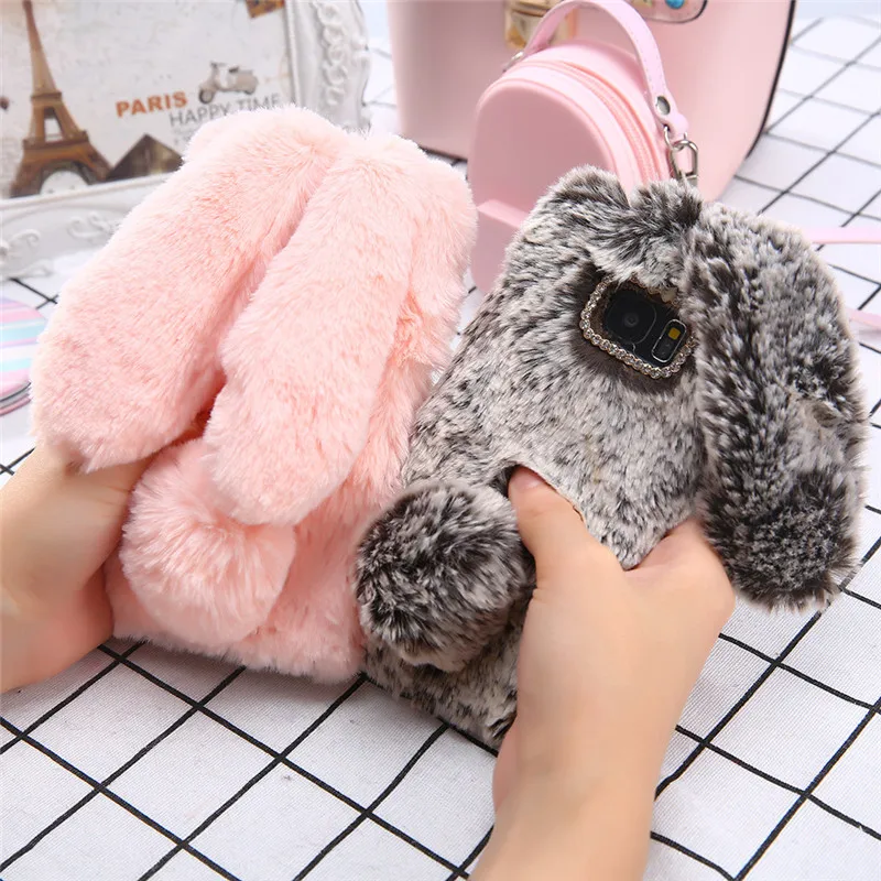 Rabbit Case for Samsung Galaxy S22 S21 S20 FE S10 S9 S8 Plus 3D Plush Bunny Rhinestone Soft Cover For Samsung Note 20 Ultra 10
Rabbit Case for Samsung Galaxy S22 S21 S20 FE S10 S9 S8 Plus 3D Plush Bunny Rhinestone Soft Cover For Samsung Note 20 Ultra 10