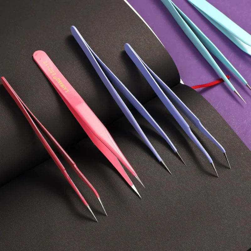 Decor Candy Color Stainless Steel Tweezers Macaron Color Tape Sticker Tool Journal Gadgets Simple Practical Portable Tweezers
Decor Candy Color Stainless Steel Tweezers Macaron Color Tape Sticker Tool Journal Gadgets Simple Practical Portable Tweezers
