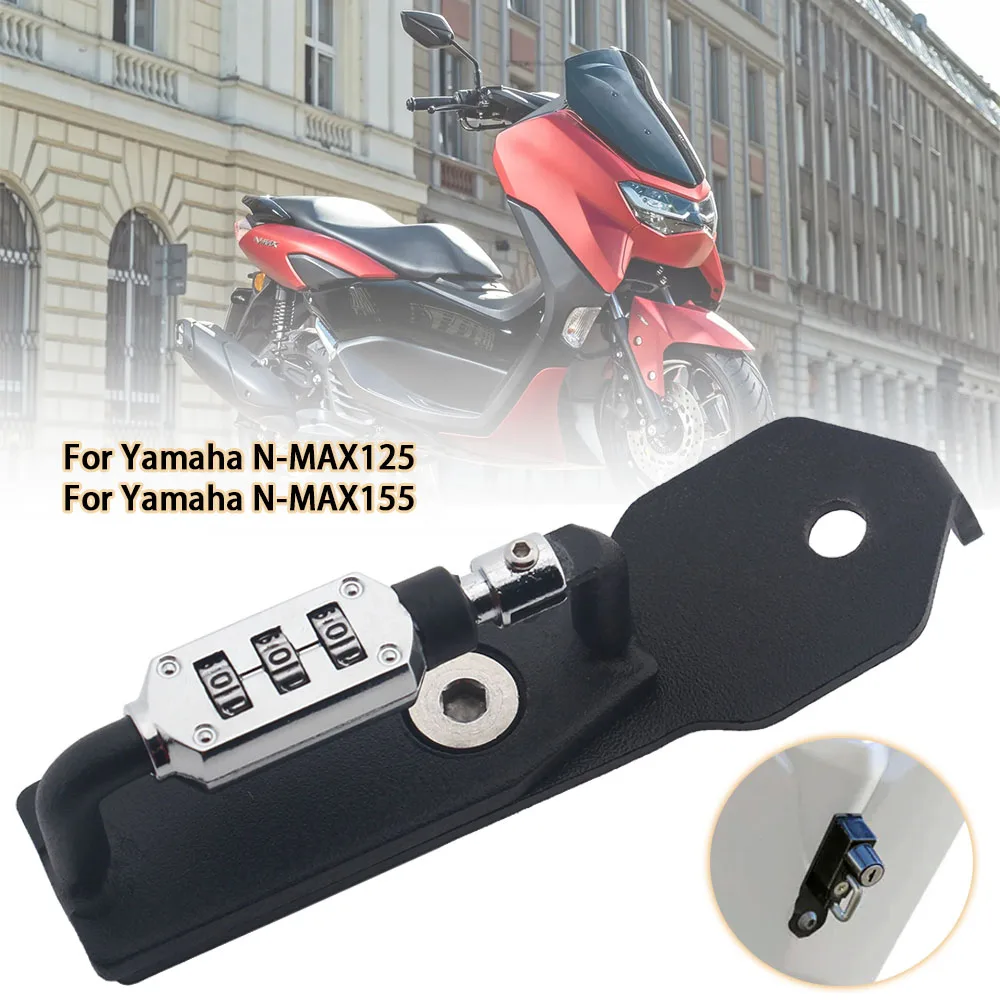 Motorcycle Helmet Lock Password Anti-Theft Combination PIN Locking Secures For Yamaha N-MAX125 N-MAX155 NMAX 125 155 2018-2020
Motorcycle Helmet Lock Password Anti-Theft Combination PIN Locking Secures For Yamaha N-MAX125 N-MAX155 NMAX 125 155 2018-2020
