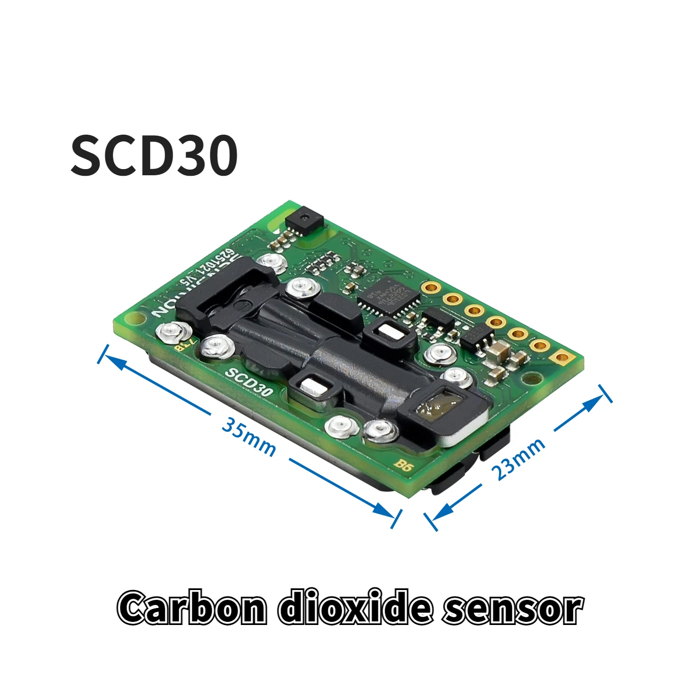 SCD30 Air Quality Sensor CO2 Carbon dioxide FOR QWIIC SENSIRION Analog Module RH/T Measurements I2C Environmental
SCD30 Air Quality Sensor CO2 Carbon dioxide FOR QWIIC SENSIRION Analog Module RH/T Measurements I2C Environmental