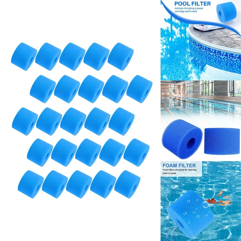 For Intex Pure Spa Reusable Washable Foam Hot Tub Filter Cartridge S1 Type Swimming Pool Filter Sponge
For Intex Pure Spa Reusable Washable Foam Hot Tub Filter Cartridge S1 Type Swimming Pool Filter Sponge