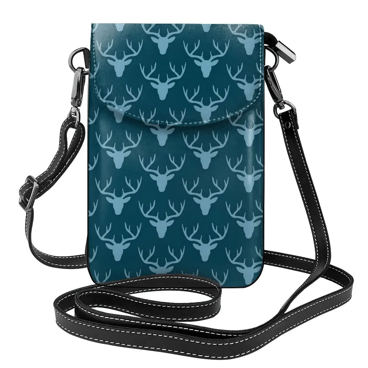 Deer Head Silhouette Shoulder Bag Blue Animal School Female Women Bags Gifts Retro Leather Purse
Deer Head Silhouette Shoulder Bag Blue Animal School Female Women Bags Gifts Retro Leather Purse