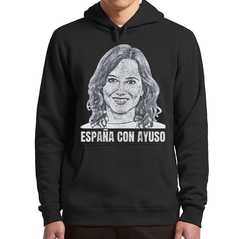Espana Con Ayuso Hoodies Spanish Politician Ayuso Fans Pride Hooded Sweatshirt Casual Soft Men's Clothing
Espana Con Ayuso Hoodies Spanish Politician Ayuso Fans Pride Hooded Sweatshirt Casual Soft Men's Clothing