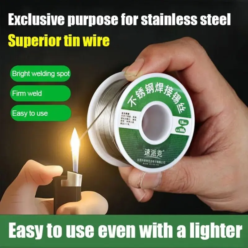 Piece Welding Battery Nickel Solder Wire Stainless Tin Wire Pole Welding Low Steel Copper Melt Iron Wire Soldering 3pcs
Piece Welding Battery Nickel Solder Wire Stainless Tin Wire Pole Welding Low Steel Copper Melt Iron Wire Soldering 3pcs