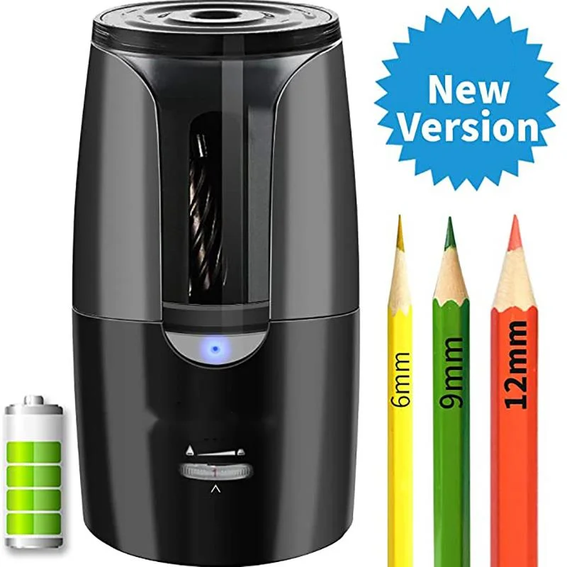 Large Automatic Electric Pencil Sharpener Heavy Duty Stationery For Colored Pencils Mechanical USB For Children Artists
Large Automatic Electric Pencil Sharpener Heavy Duty Stationery For Colored Pencils Mechanical USB For Children Artists