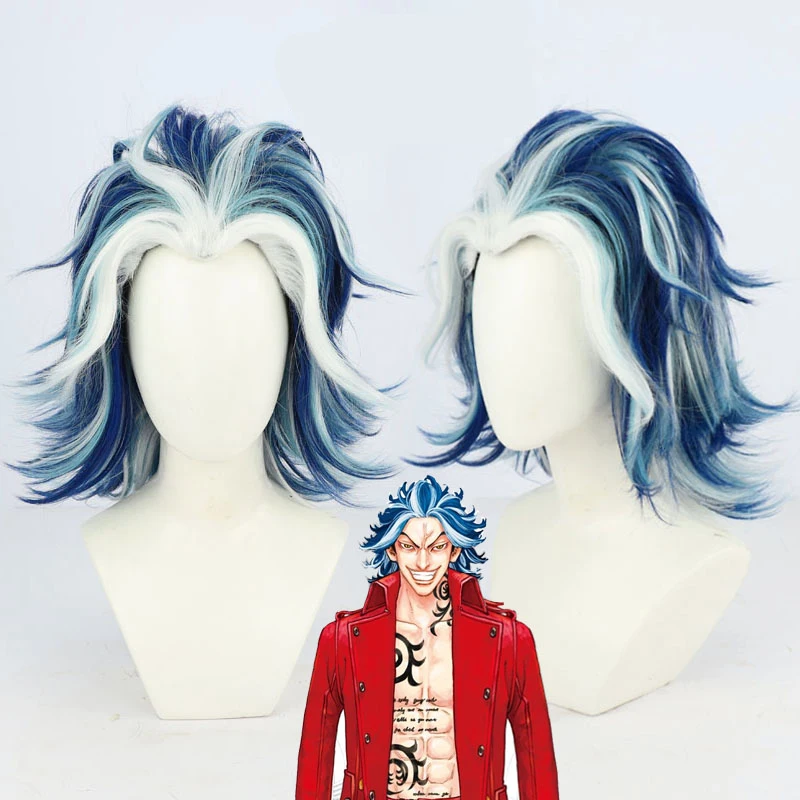 Tokyo Revengers Taiju Shiba Cosplay Wig Mixed Blue Short Heat Resistant Hair Slicked-back Synthetic Hair Wigs + Free Wig Cap
Tokyo Revengers Taiju Shiba Cosplay Wig Mixed Blue Short Heat Resistant Hair Slicked-back Synthetic Hair Wigs + Free Wig Cap