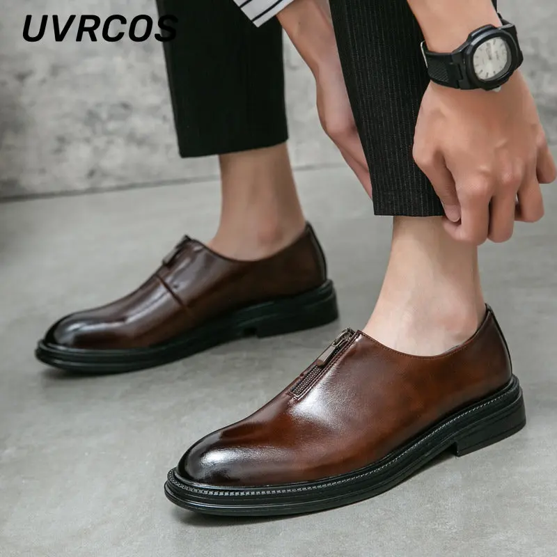 Men Business Formal Casual Leather Shoes Pointed Toe Low-top Groom Wedding Breathable Large Size
Men Business Formal Casual Leather Shoes Pointed Toe Low-top Groom Wedding Breathable Large Size