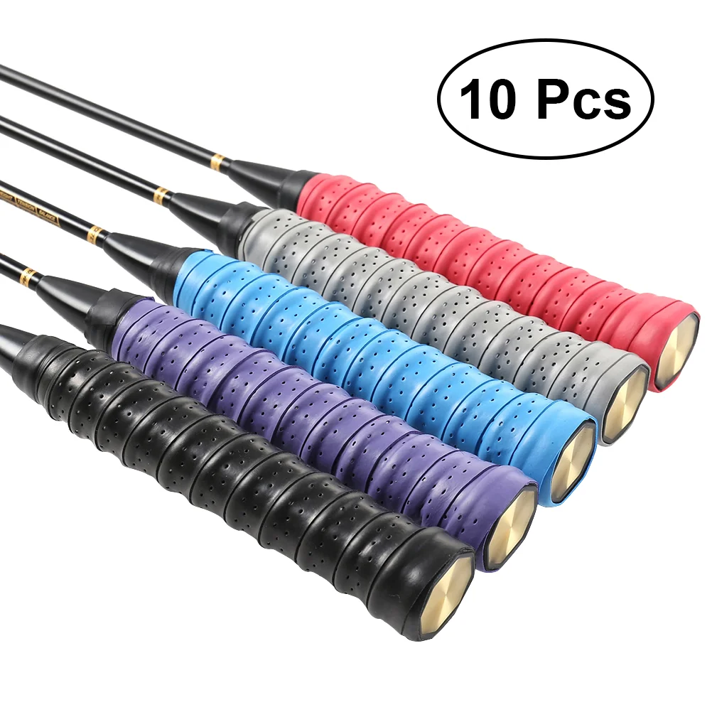 10pcs Tennis Badminton Racket Grip Tape Racket Grip Wrap Overgrip Tape for Sports Fishing Pole Jump Rope (Assorted Colors)
10pcs Tennis Badminton Racket Grip Tape Racket Grip Wrap Overgrip Tape for Sports Fishing Pole Jump Rope (Assorted Colors)