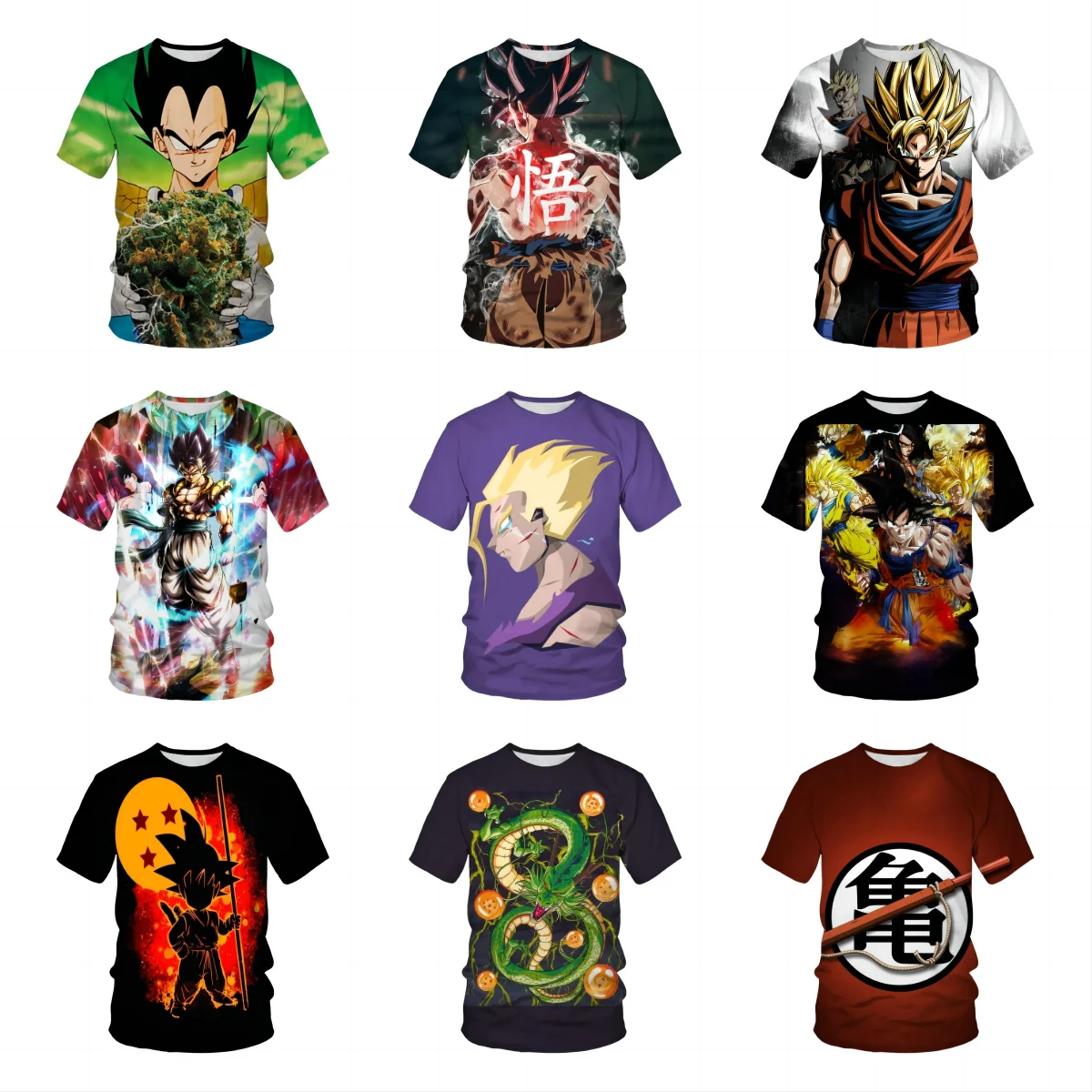 Dragon Ball Summer Fashion 3D Print T Shirts for Men Casual O-Neck Short Sleeve Oversized T-shirts Streetwear Anime Loose Tops
Dragon Ball Summer Fashion 3D Print T Shirts for Men Casual O-Neck Short Sleeve Oversized T-shirts Streetwear Anime Loose Tops