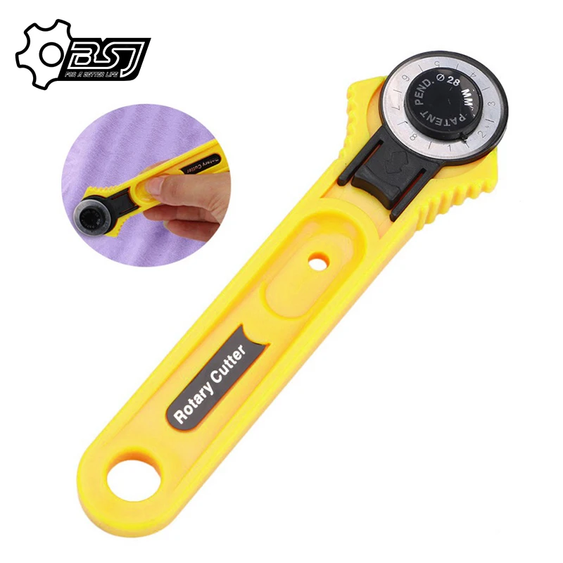 28 Patchwork Roller Wheel Knife Cloth Cutting Knife Leather Paper Fabric Craft Fabrics Rotary Cutter Sewing Accessorie
28 Patchwork Roller Wheel Knife Cloth Cutting Knife Leather Paper Fabric Craft Fabrics Rotary Cutter Sewing Accessorie