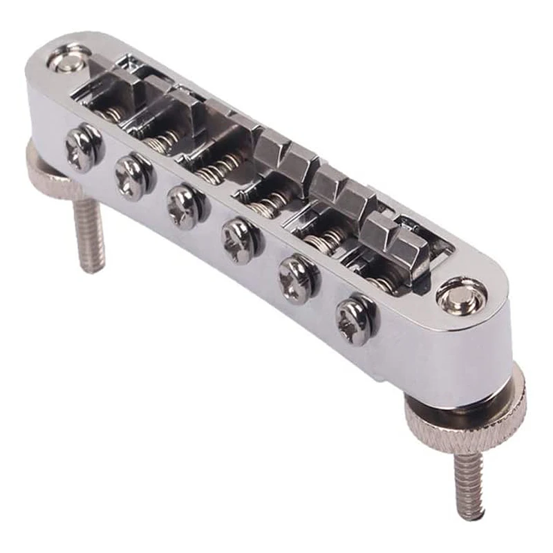 LP Bridge Tune O Matic Bridge Adjustable Chrome Plated Guitar Bridge For Guitars Musical Replacement Accessory
LP Bridge Tune O Matic Bridge Adjustable Chrome Plated Guitar Bridge For Guitars Musical Replacement Accessory