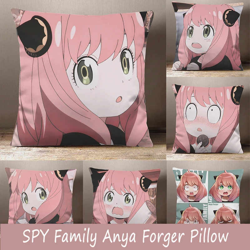 Spy Family Anya Forger Pillows Anime Accessories Decorative HD 2 Side Print Sofa Cushion Bedding Cushions Pillow
Spy Family Anya Forger Pillows Anime Accessories Decorative HD 2 Side Print Sofa Cushion Bedding Cushions Pillow