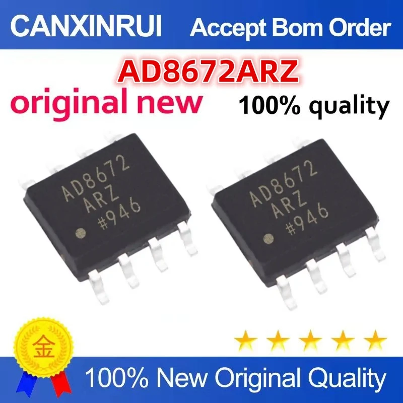 Оригинальные новые 100% Качественные электронные компоненты AD8672ARZ, интегральные схемы чипа
Оригинальные новые 100% Качественные электронные компоненты AD8672ARZ, интегральные схемы чипа