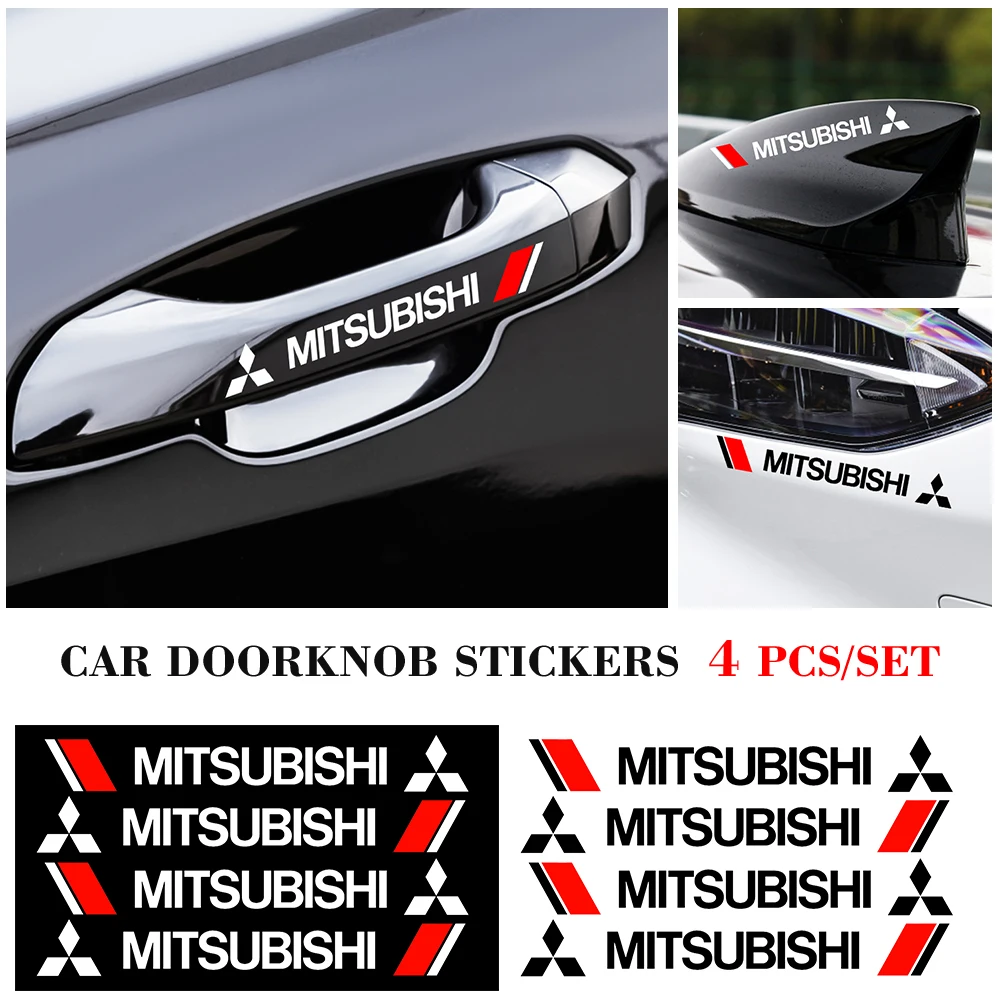 4PCS Car Styling Car Door Handle Stickers Decoration Stickers Decal For Mitsubishi Asx Outlander Xl 3 Lancer Pajero 4 l200 EX
4PCS Car Styling Car Door Handle Stickers Decoration Stickers Decal For Mitsubishi Asx Outlander Xl 3 Lancer Pajero 4 l200 EX
