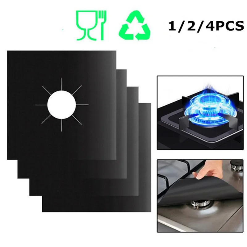 1/2/4pcs Gas Stove Protective Pad Cooker Cover Liner Gas Stove Stovetop Protector Clean Mat Kitchen Cookware Utensil Accessories
1/2/4pcs Gas Stove Protective Pad Cooker Cover Liner Gas Stove Stovetop Protector Clean Mat Kitchen Cookware Utensil Accessories