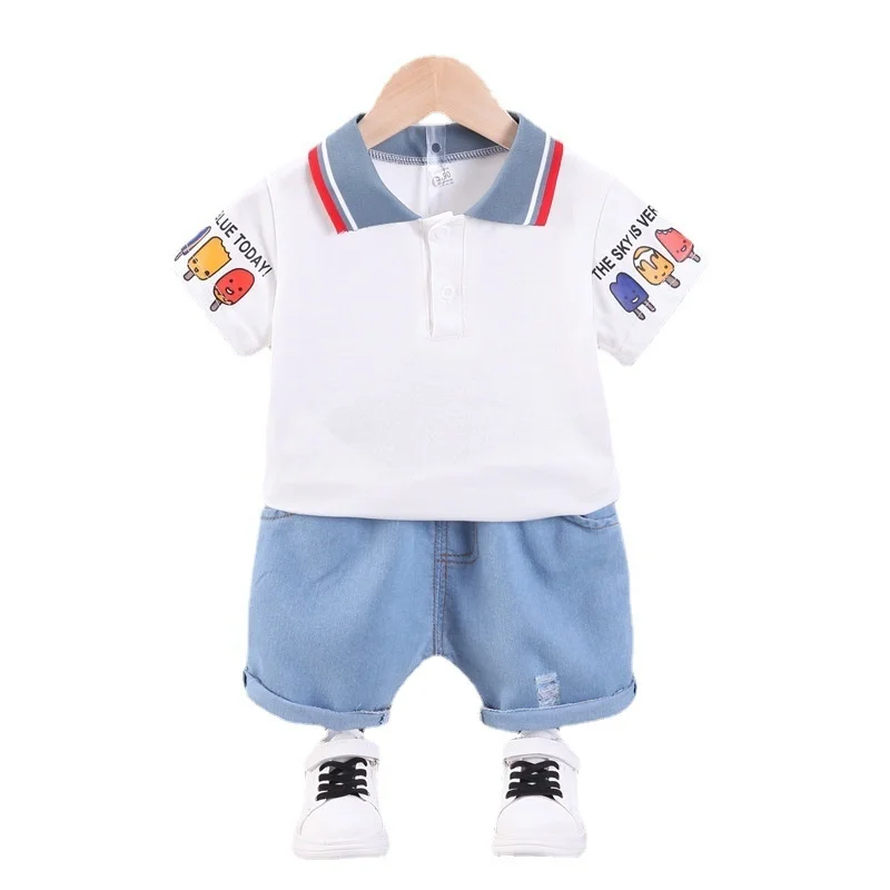 New Summer Baby Clothes Suit Children Boys Girls Fashion Sports T-Shirt Shorts 2Pcs/Sets Toddler Casual Costume Kids Sportswear
New Summer Baby Clothes Suit Children Boys Girls Fashion Sports T-Shirt Shorts 2Pcs/Sets Toddler Casual Costume Kids Sportswear