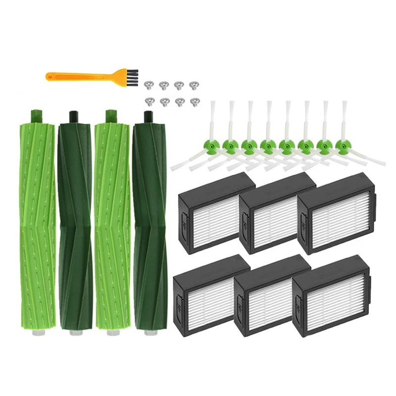 Main Brush Side Brush Hepa Filter For Irobot Roomba I7 I7 I6 I8 E5 E7 Vacuum Cleaner Replacement Accessories
Main Brush Side Brush Hepa Filter For Irobot Roomba I7 I7 I6 I8 E5 E7 Vacuum Cleaner Replacement Accessories