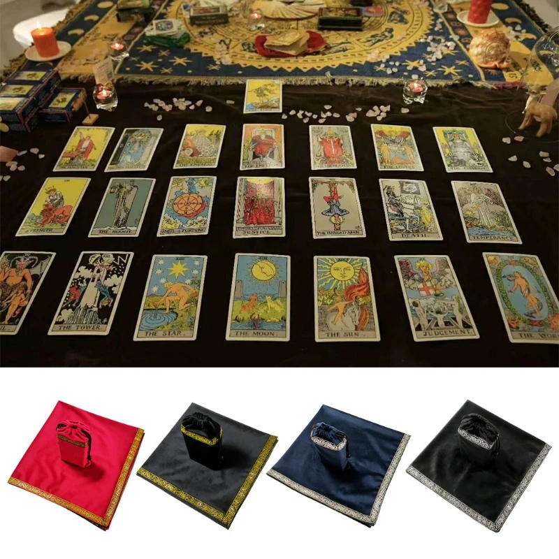 2022 New Astrology Divination Altar Flannel Cloth Board Game Card Mat Tablecloth with Bag
2022 New Astrology Divination Altar Flannel Cloth Board Game Card Mat Tablecloth with Bag