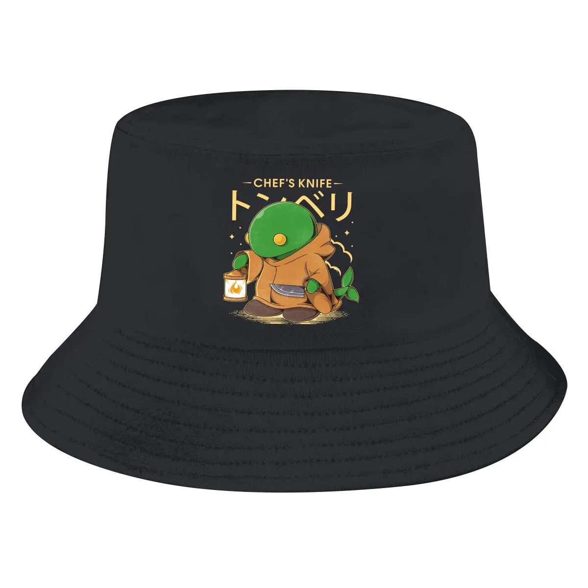 The Tonberry Unisex Bucket Hats Final Fantasy XIV Game Hip Hop Fishing Sun Cap Fashion Style Designed
The Tonberry Unisex Bucket Hats Final Fantasy XIV Game Hip Hop Fishing Sun Cap Fashion Style Designed