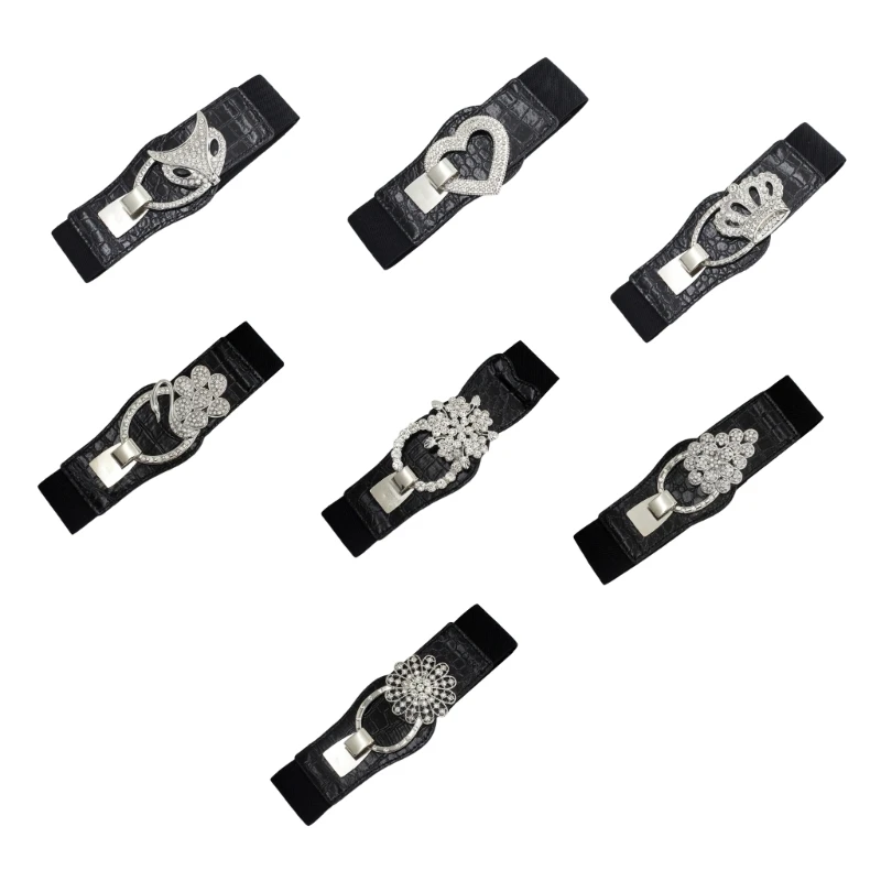 Wide Stretch Belt For Women Waist Belt Cummerbund Elastic Belt For Dress Belt Crystal Waistband Cinchs Belt
Wide Stretch Belt For Women Waist Belt Cummerbund Elastic Belt For Dress Belt Crystal Waistband Cinchs Belt