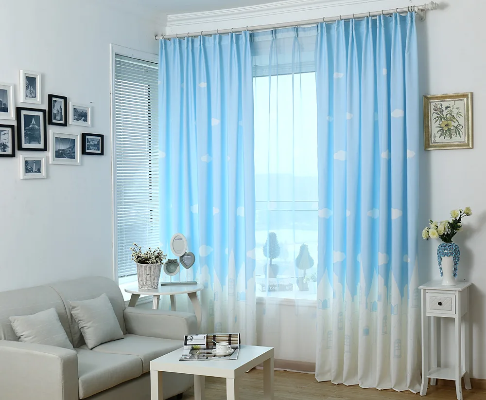 City of Angels Korean curtain cloth fresh living room bedroom half shading curtain
City of Angels Korean curtain cloth fresh living room bedroom half shading curtain