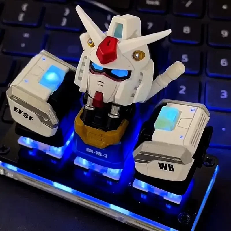 Anime Gundam Keycaps Mechanical Keyboards Three Combo Keycaps Three-dimensional Creative Collectible Keycap Kids Christmas Gifts
Anime Gundam Keycaps Mechanical Keyboards Three Combo Keycaps Three-dimensional Creative Collectible Keycap Kids Christmas Gifts