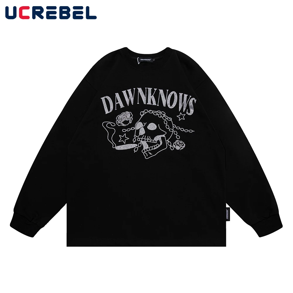 Футболка мужская с длинным рукавом и черепом, уличная одежда в стиле хип-хоп, свободная повседневная хлопковая Футболка с круглым вырезом и ...
Футболка мужская с длинным рукавом и черепом, уличная одежда в стиле хип-хоп, свободная повседневная хлопковая Футболка с круглым вырезом и ...