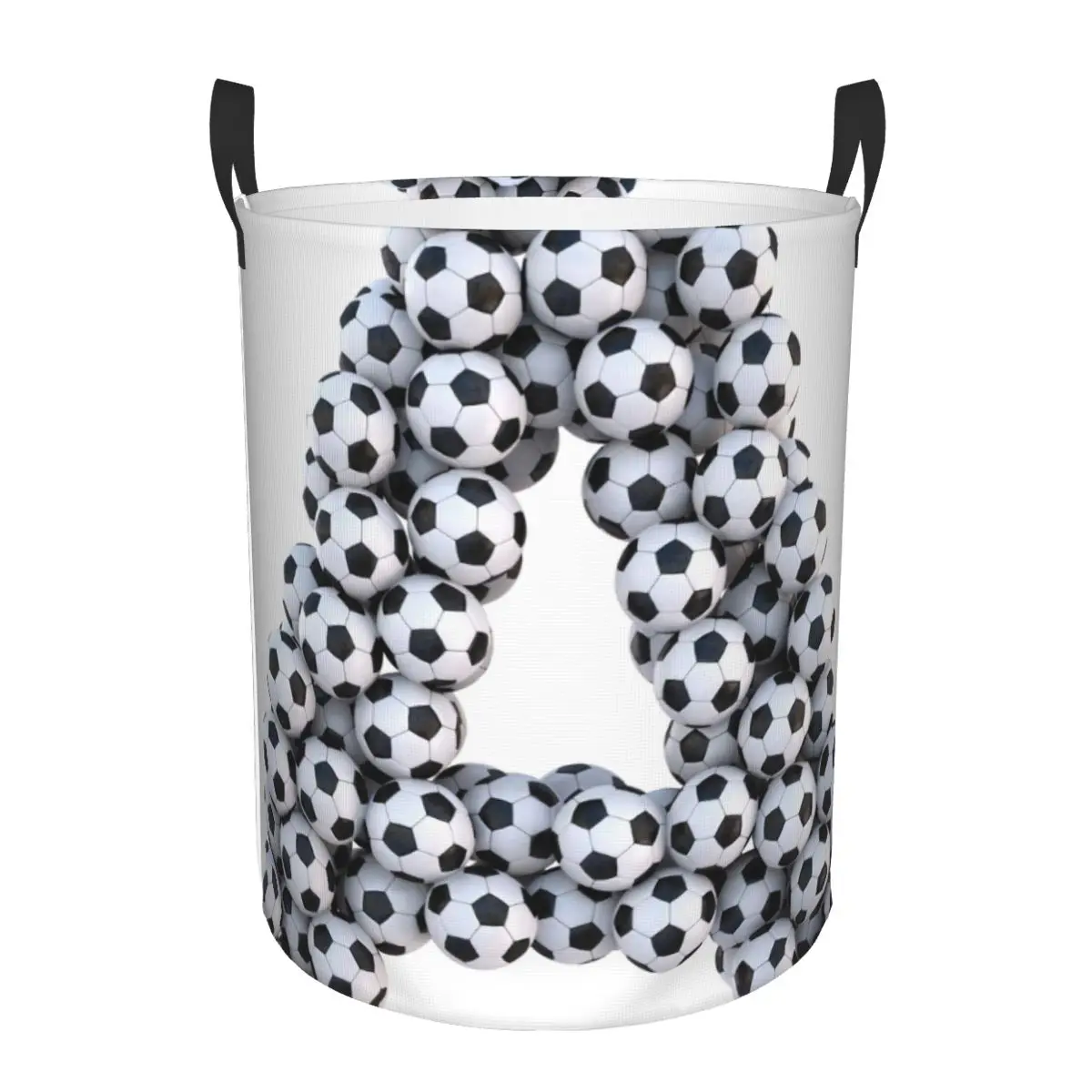Foldable Laundry Basket for Dirty Clothes Letter A Realistic Soccer Balls Storage Hamper Kids Baby Home Organizer
Foldable Laundry Basket for Dirty Clothes Letter A Realistic Soccer Balls Storage Hamper Kids Baby Home Organizer