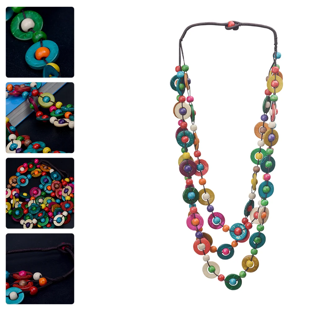 Wood Beaded Necklace Colorful Wood Beaded Necklace Bohemian Necklace Bead Necklace Layered Necklace Beach Necklace
Wood Beaded Necklace Colorful Wood Beaded Necklace Bohemian Necklace Bead Necklace Layered Necklace Beach Necklace