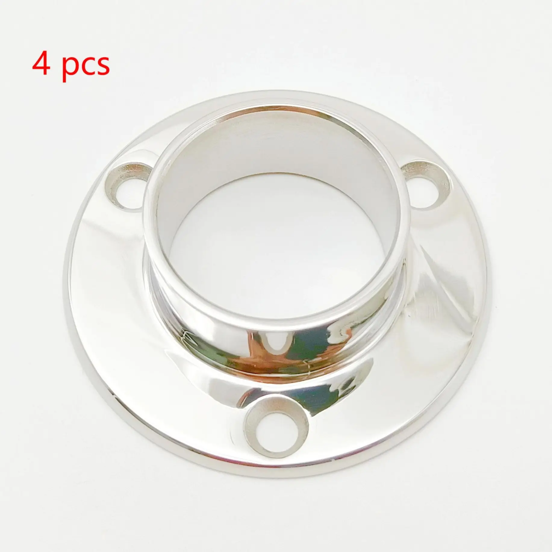 4PCS Handrail Flange Stainless Steel 316 Handrail Base Mirror Polished Base Flange Stair Railing 25.4mm
4PCS Handrail Flange Stainless Steel 316 Handrail Base Mirror Polished Base Flange Stair Railing 25.4mm