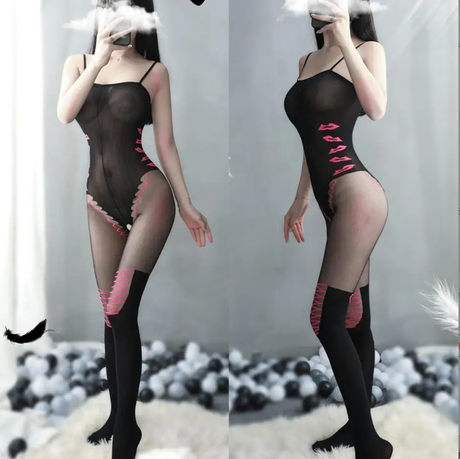 

Sexy lingerie costumes porn underwear hose sex erotic intimate bodysuit erotic teddy hot women stockings slips nightgown S2843