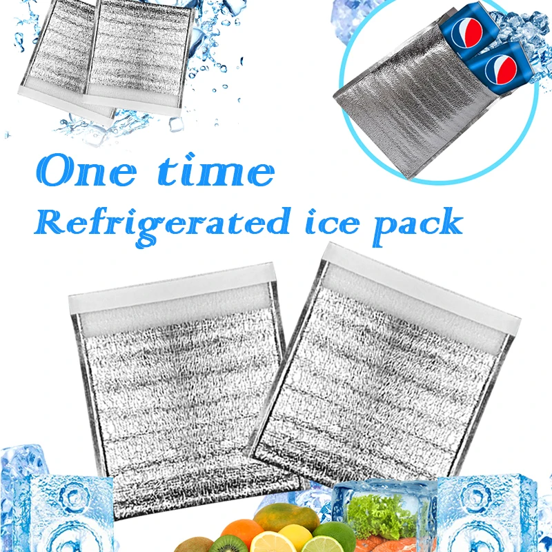 5/10 Pcs Disposable Hot/cold Insulation Bags With Adhesive Resealable Waterproof Aluminum Foil Food Shipping Pouch Ice Pack
5/10 Pcs Disposable Hot/cold Insulation Bags With Adhesive Resealable Waterproof Aluminum Foil Food Shipping Pouch Ice Pack