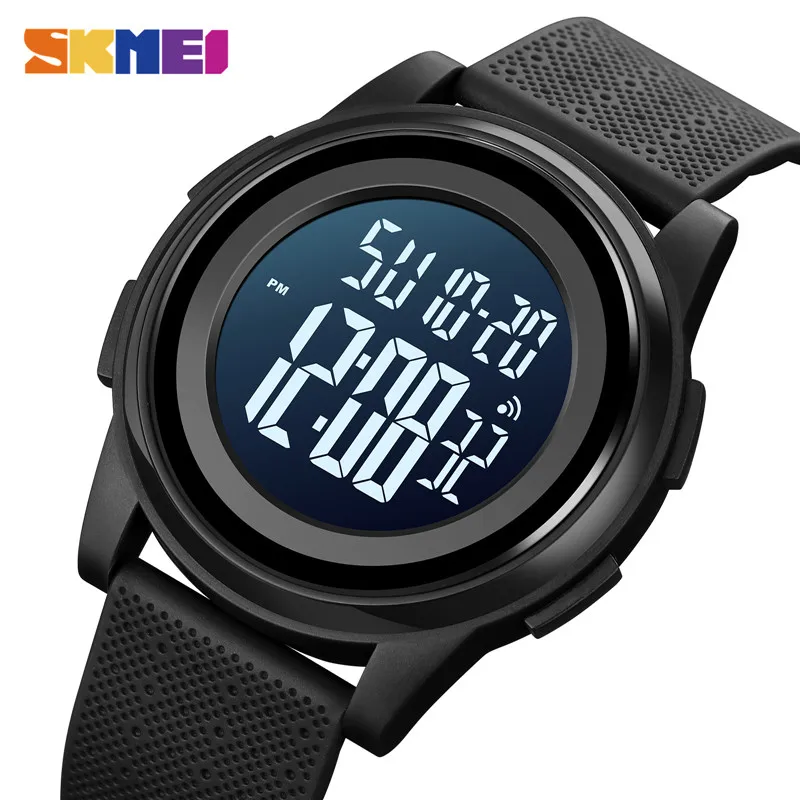 

SKMEI Casual Countdown Sport Watches Men LED Light Chrono Alarm Clock 5Bar Waterproof Digital Wristwatch relogio masculino 1895