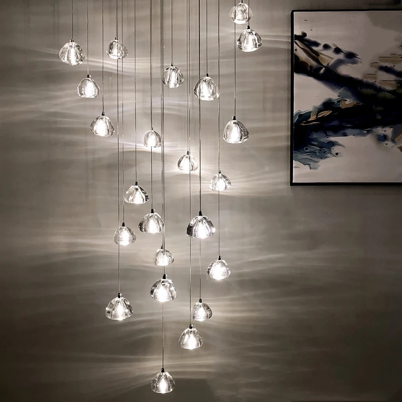 Chandeliers Peach Shape LED Ceiling For Bedroom Headboard Living Room Staircase Multi Head Crystal Lamp Indoor Pendant Lights
Chandeliers Peach Shape LED Ceiling For Bedroom Headboard Living Room Staircase Multi Head Crystal Lamp Indoor Pendant Lights