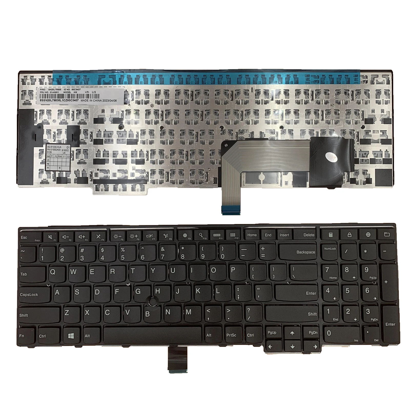 US/RU/SP/AR/BR/LA/PO/UK/FR for Lenovo Thinkpad T540 T540P T550 T560 W540 W541 W550 W550s P50S Laptop Keyboard
US/RU/SP/AR/BR/LA/PO/UK/FR for Lenovo Thinkpad T540 T540P T550 T560 W540 W541 W550 W550s P50S Laptop Keyboard