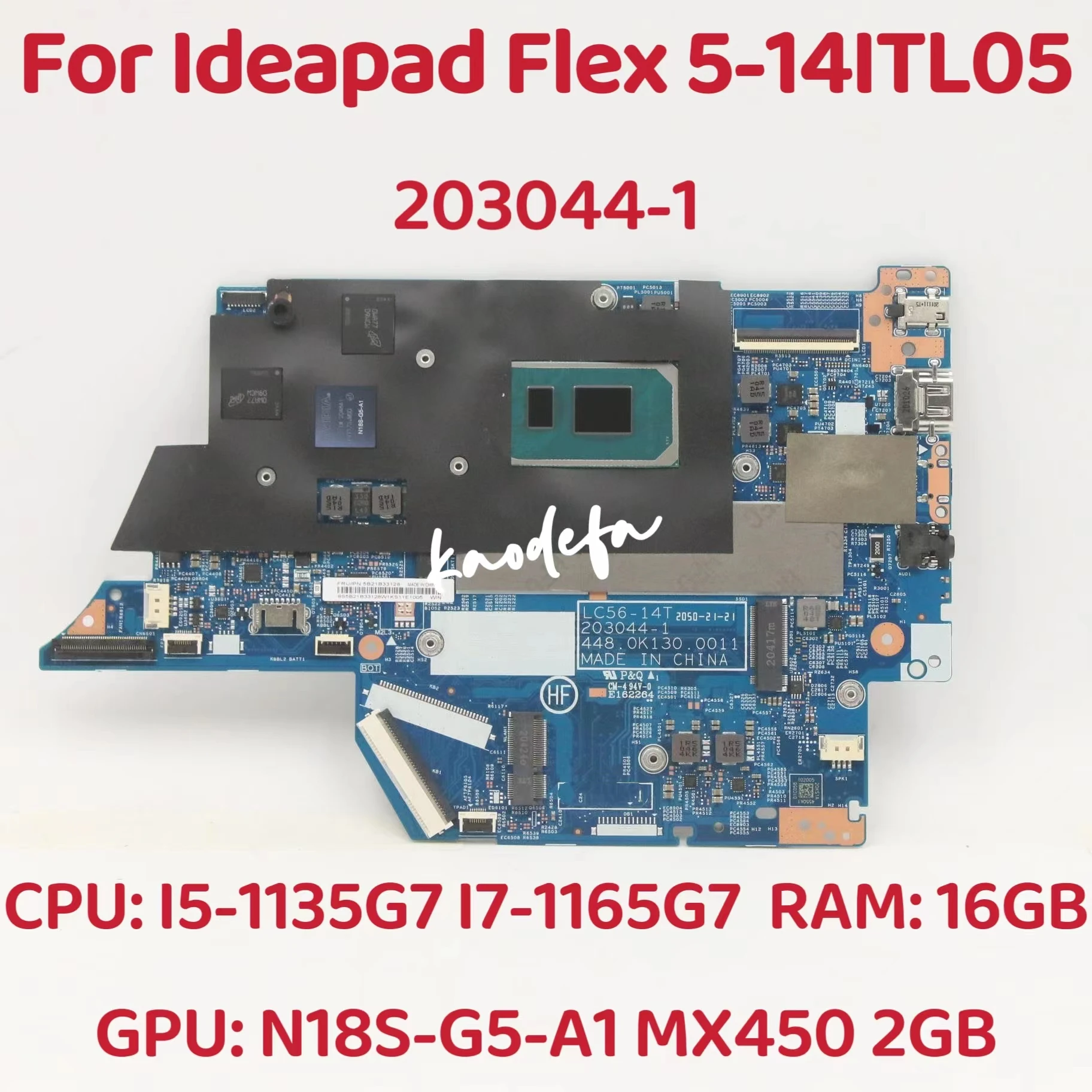 Родная материнская плата. Для Lenovo Ideapad 5-14ITL05, материнская плата для ноутбука, центральная плата: Φ Оперативная память: 8 ГБ/16 ГБ DDR4 100%, тест ОК
Родная материнская плата. Для Lenovo Ideapad 5-14ITL05, материнская плата для ноутбука, центральная плата: Φ Оперативная память: 8 ГБ/16 ГБ DDR4 100%, тест ОК